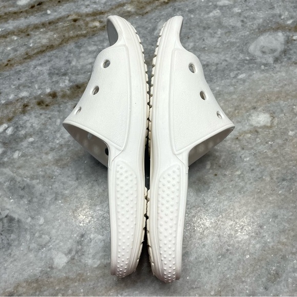 CROCS Classic Slides Sandals White Slip On Kids Shoes Toddler C 12 - Picture 4 of 8